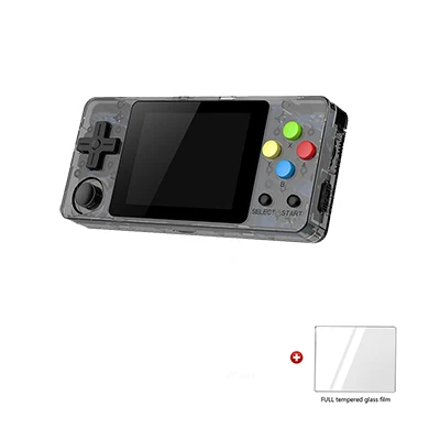 LDK-2-Black LDK Ландшафтная версия+ пленка из закаленного стекла, 2,6 дюймовый экран мини портативная игровая консоль. Ручка для игровых игроков - Цвет: LDK-2-Black