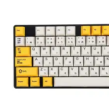 Serka термальная сублимационная PBT большая 123 клавишная клавиша набор Cherry MX Переключатель PBT японская клавишная Кепка для механической игрово...(China)