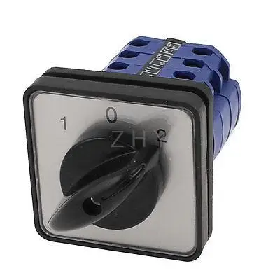 

CA10 Square Panel Mounting Rotary Select Cam Changeover Switch Ui660V Ith 20A