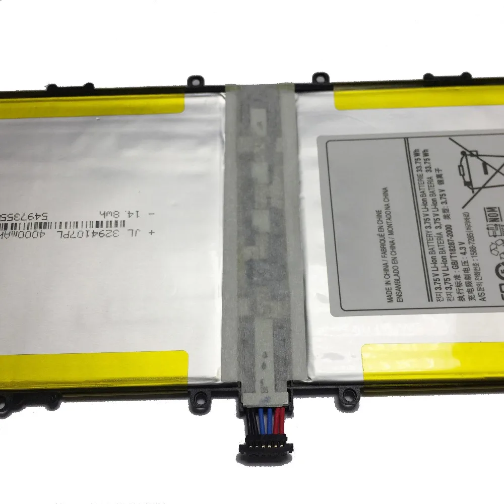 Мощный 9000mAh планшет Замена батареи для samsung Google Nexus 10 GT-P8110 P8110 батарея SP3496A8H