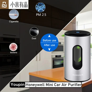

Xiaomi Honeywell Mini Car Air Purifier Portable Negative Ion Purifiers USB Air Purifier Anion Air Cleaner Freshener for Car Home