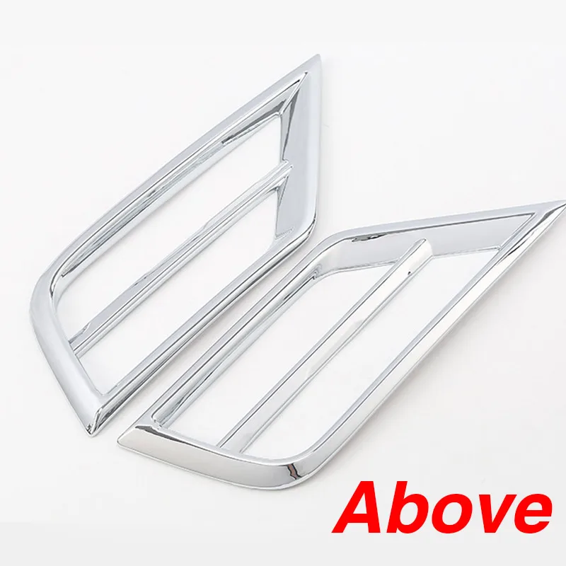 Для Volkswagen Tiguan противотуманный светильник накладка рамка ABS Хром Стайлинг наружные украшения защитные аксессуары