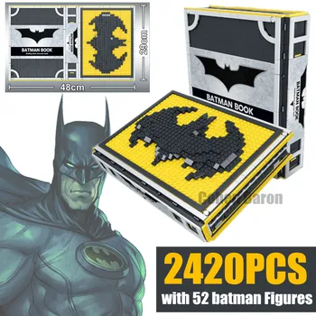 

New MOC BATMAN Series Figures Collections Book Fit Marvel Avengers Building Blocks Bricks Figures Toys Christams Gift lepinings