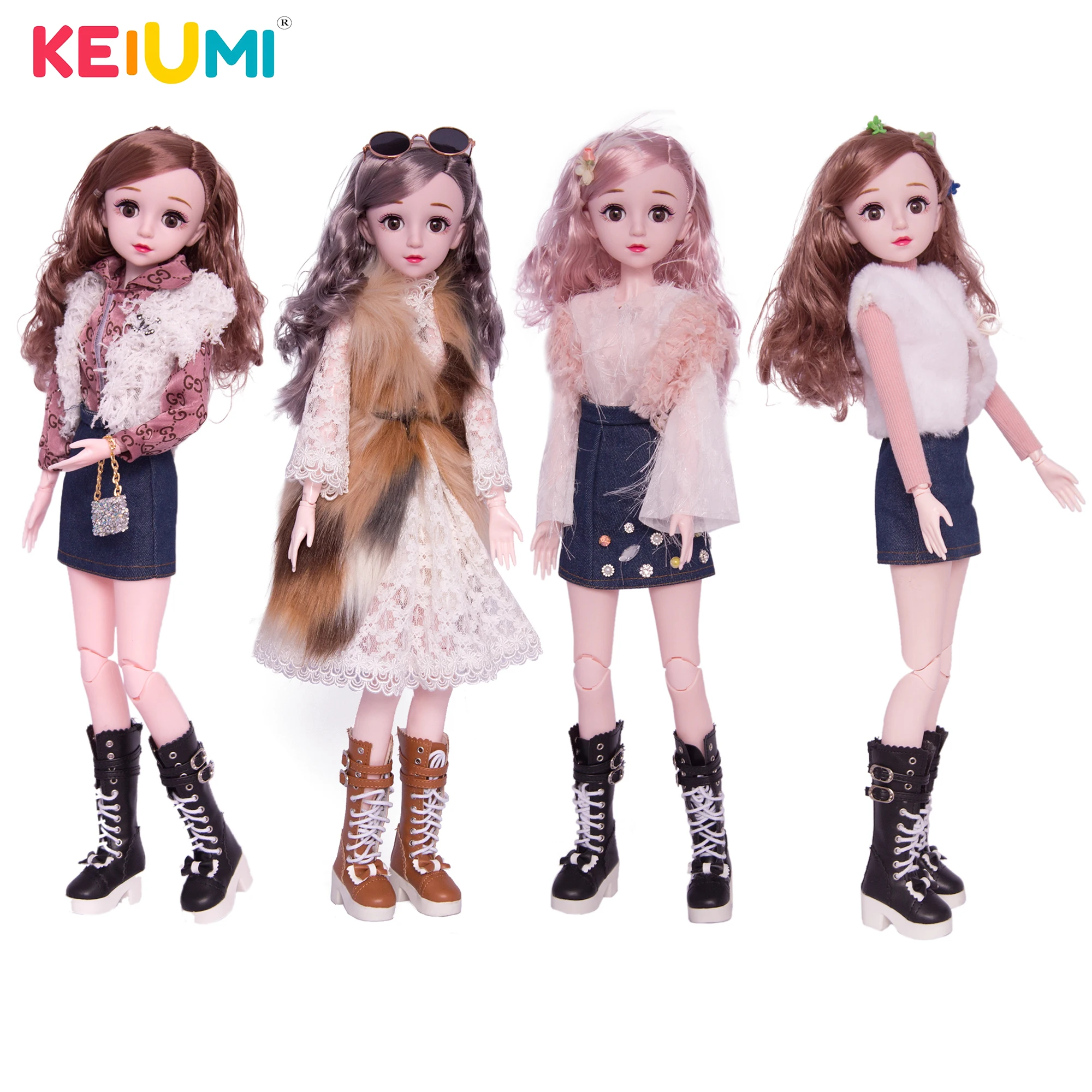 KEIUMI Новое поступление 1/3 BJD куклы DIY игрушки косплей платье больше выбора