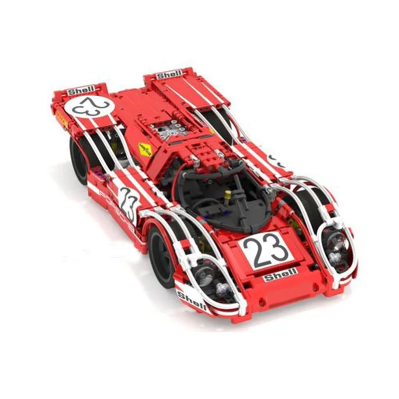 

2019 new MOC Technic legoinglys car Series Super Sports Car Le Mans Rally 23 model building blocks brick toys birthday gift toys