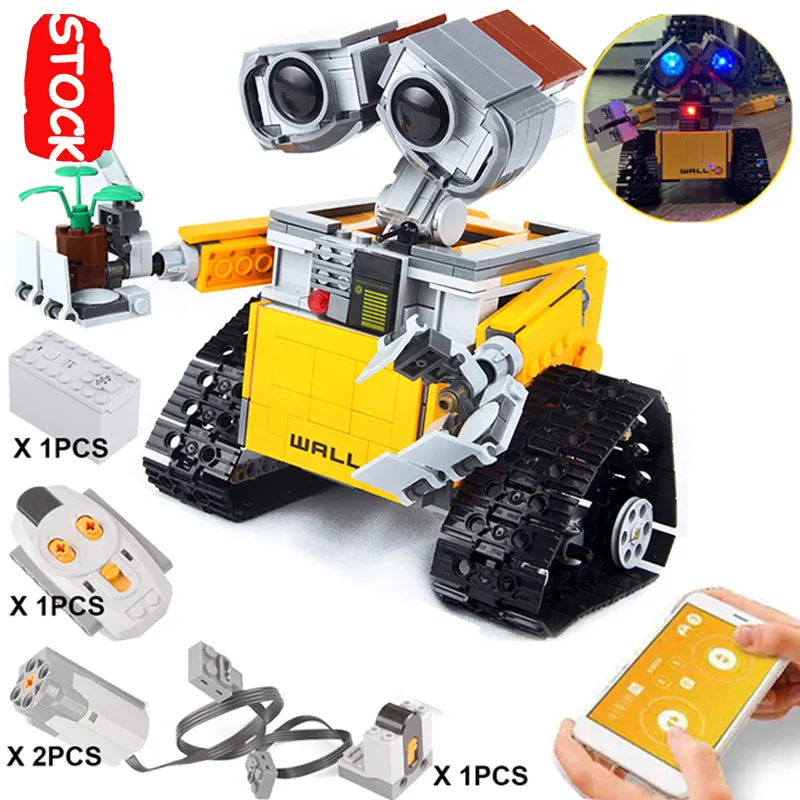 Moc Lepinblock Wall E Robot Remote Control Lepining Technic Creator Ideas App Rc Led Light Playmobil Boost Car Blocks Toys Blocks Aliexpress Moc Lepinblock Wall E Robot Remote Control Lepining Technic Creator Ideas App Rc Led Light Playmobil Boost Car Blocks Toys Blocks Aliexpress