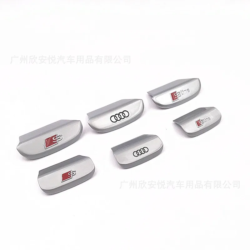 

Suitable for Audi Steering Wheel Car Stickers Car Logo Steering Wheel Chin Decorative Sequin Standard Metal A4A5A6A7A3