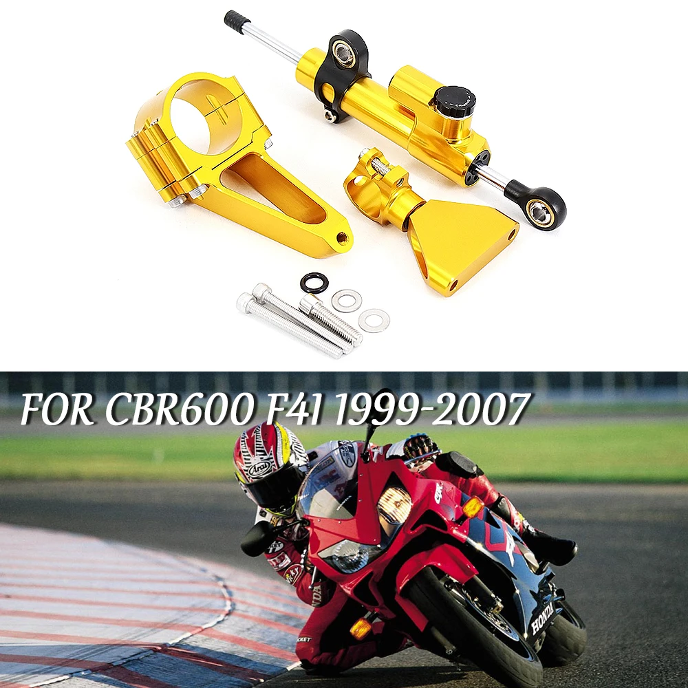 

Motorcycle For Honda CBR600 CBR 600 F4i Steering Stabilize Damper Bracket Mount 1999 2000 2001 2002 2003 2004 2005 2006 2007