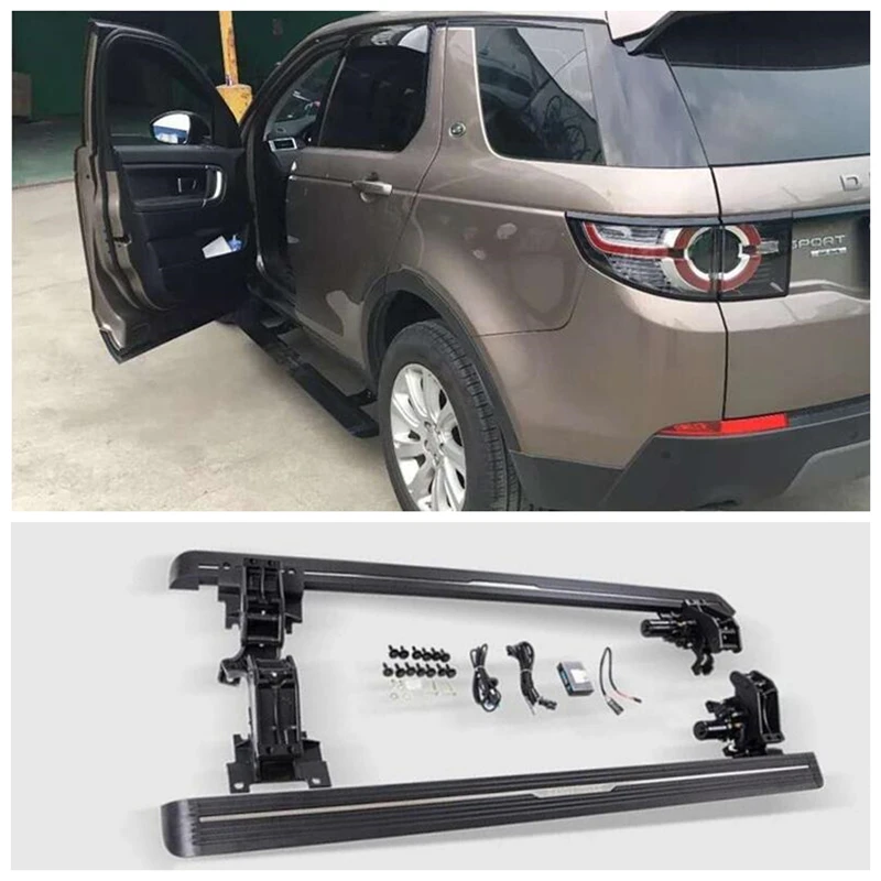 

Электрические автоматические подножки для LAND ROVER Discovery Sport 2013-2019, боковые ступенчатые педали, высококачественный переключатель двигателя