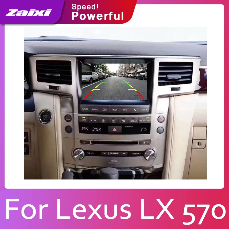 ZaiXi автомобильная система Android 1080P ips ЖК-экран для Lexus LX 570 LX570 2007- автомобильный Радио плеер gps Навигация BT WiFi AUX