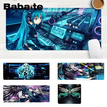 

MousePad Anime Large Edge Anime Anti-slip Rubber Pad Gamer Gaming Mousepad Keyboard Computer Mats Hatsune Miku Speed Play Mat