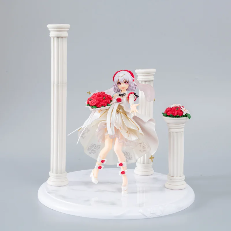 26 см аниме Honkai Impact 3rd сексуальные девушки Theresa Apocalypse Свадьба Ver. ПВХ фигурка Коллекция Модель игрушки кукла lelakaya