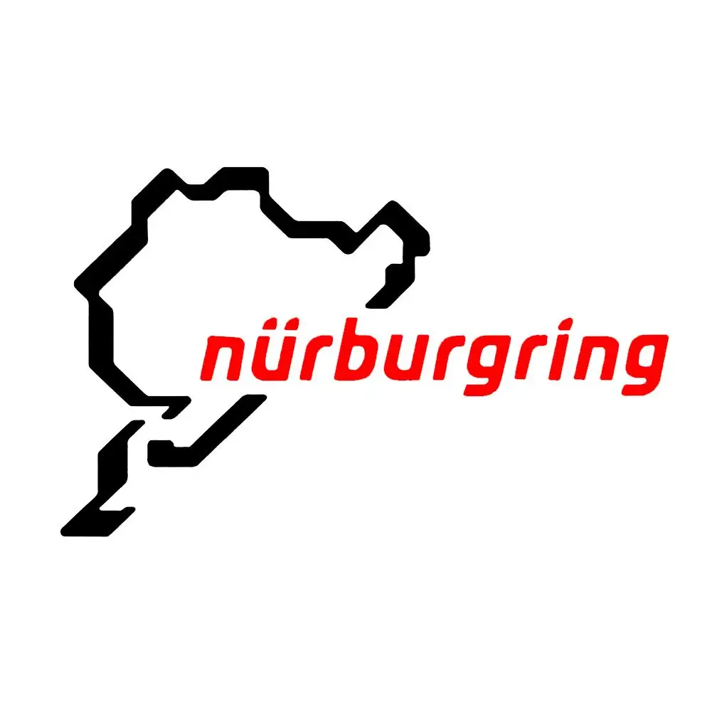 

70% HOT SALES Nurburgring Car Auto Trunk Body Bumper Window Decoration Styling Decals Sticker