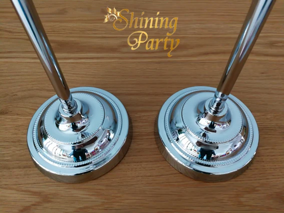 3Pcs/lot Dia11cm * H5cm Lamp Metal Base Bottom With M10 Middle Hole Candle Holder Base Lighting Accessories DIY