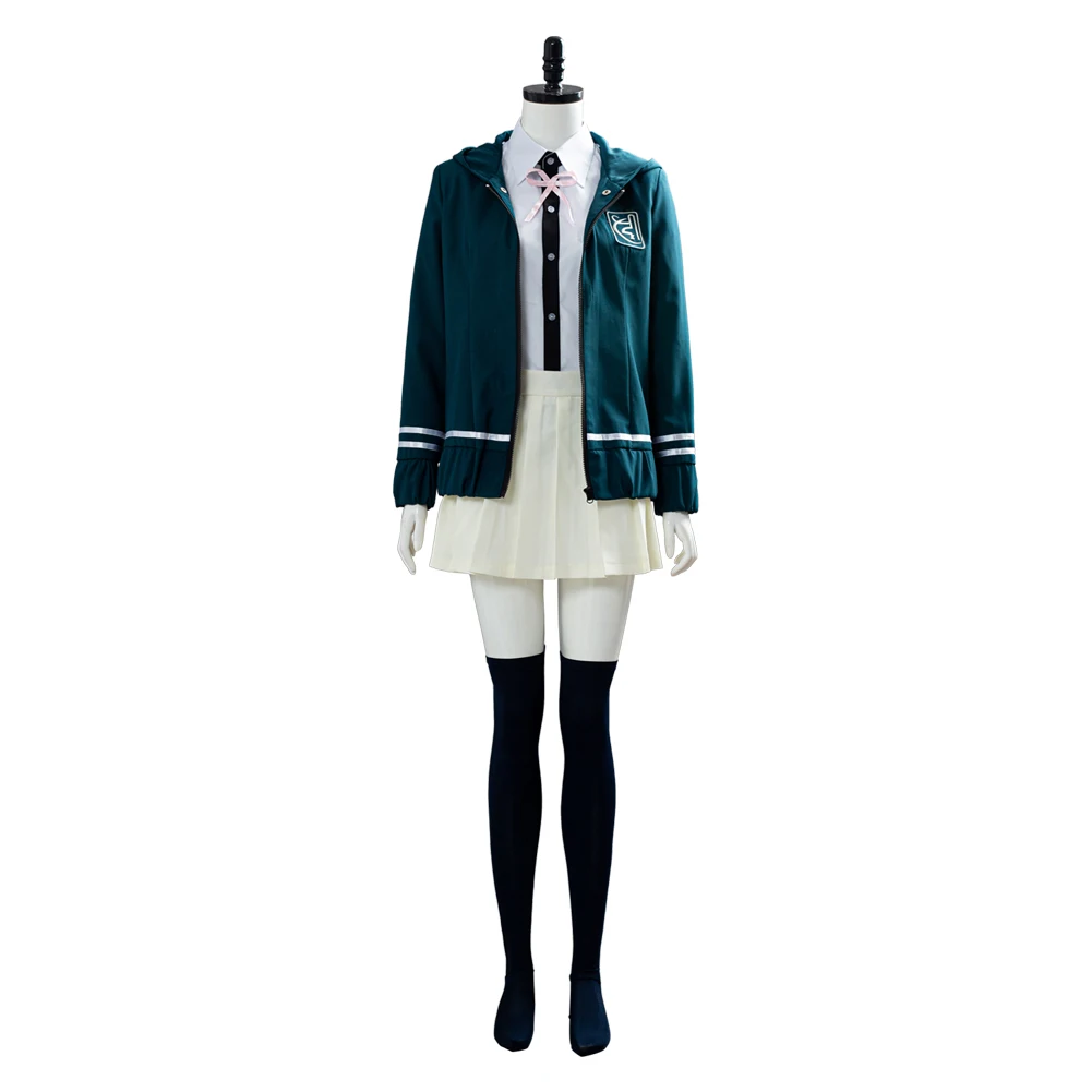 thumbnail image 1 of Disfraz de Cosplay de Super DanganRonpa 2, Chiaki Nanami, uniforme, chaqueta, camisa, falda, hecho a medida para mujeres y niñas, 1 of 4