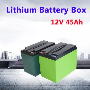 

GTK portable 12V 45Ah lithium battery waterproof plastic case 18650 12V large capacity battery box