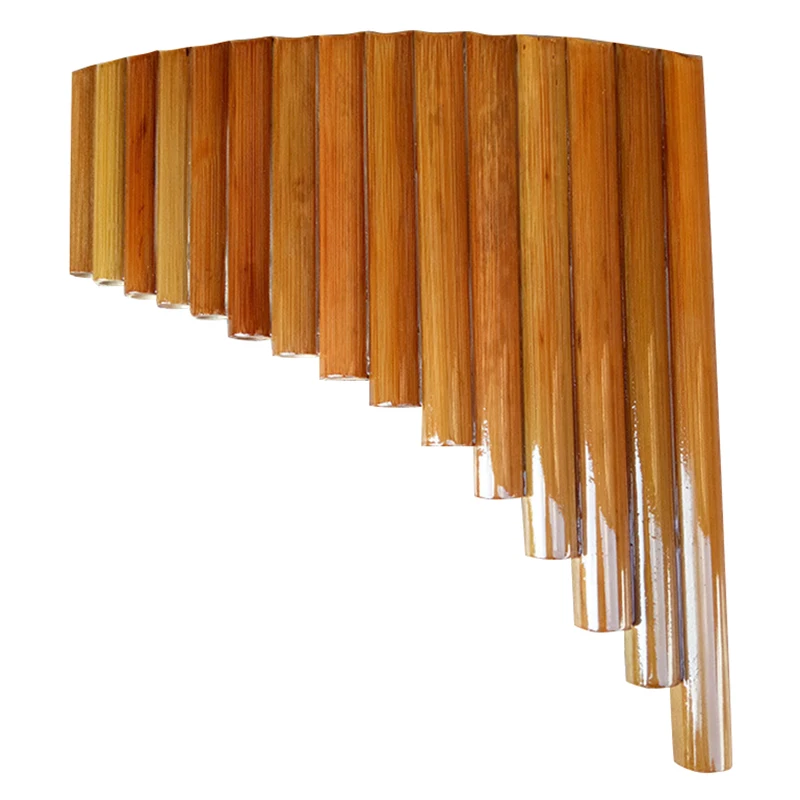 

Pan Flute 15 Pipes Natural Bamboo Wind Instrument Panpipe G Key Flauta Xiao Handmade Flauta De Pan Folk Instrumentos Musicales