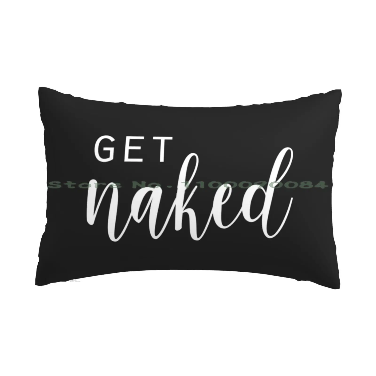 

Get-Fun Bathroom-Black And White Pillow Case 20x30 50*75 Sofa Bedroom Get Black And White Wife Husband Boyfriend Girlfriend Fun