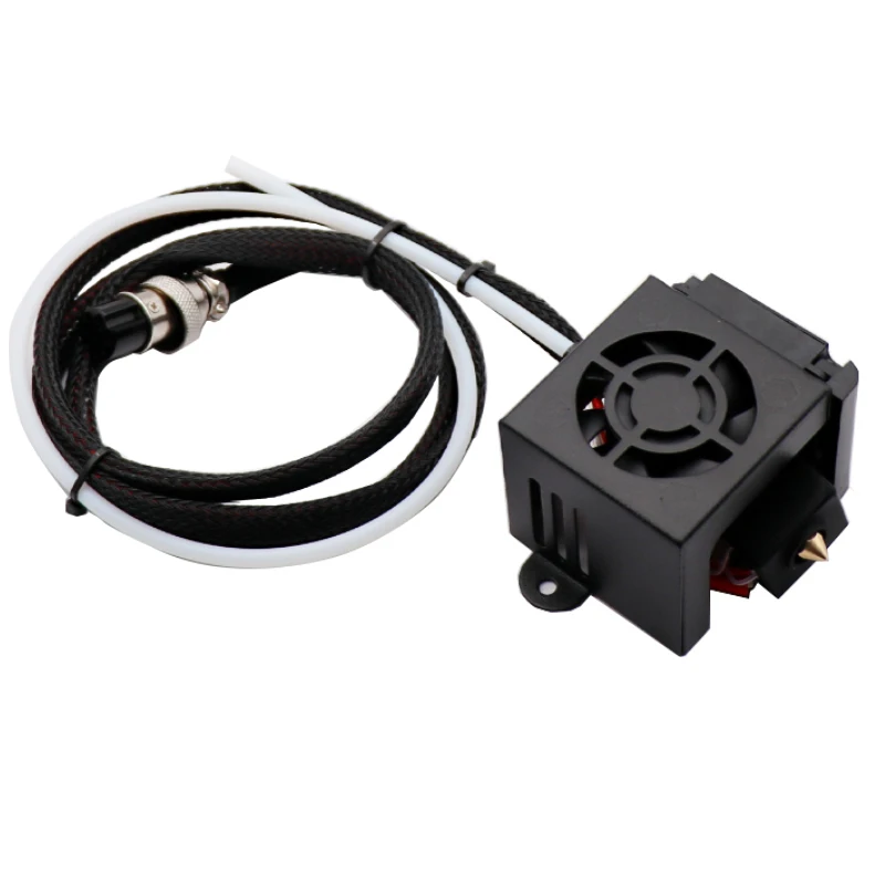 

12V 40W CR-10 MK8 Extruder Full Assembled Hot End kit 2 Fans Air Connections 0.4MM Nozzle for CR-10S S4 S5 DIY 3d printer parts