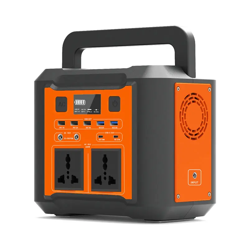 

Portable 300W 80000mAh Energy Storage Power Generator Supply Solar Charging 3USB 110V 220V