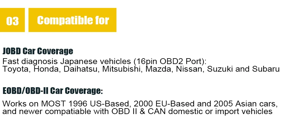 Autophix OM127 OBD2 OBD II Автомобильный сканер EOBD JOBD код ридер Авто сканер для Toyota Honda Nissan автомобиля диагностические инструменты