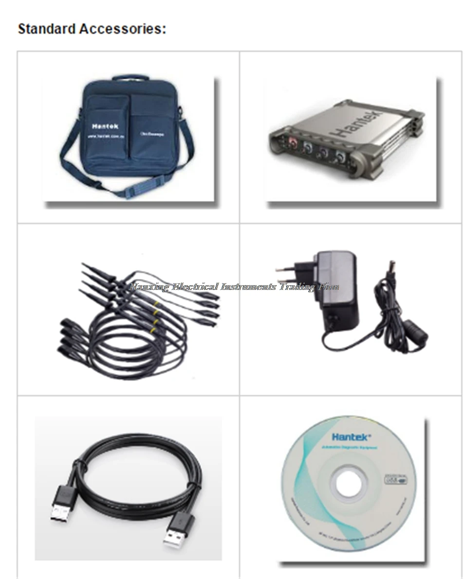 Hantek DSO-3104 DSO-3204 DSO-3104A DSO-3204A Osciloscopio USB 100-200 МГц 4 Каналы цифровой осциллограф