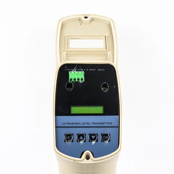 

10v grain silo ultrasonic level sensor lcd display ultrasonic diesel fuel tank level meter