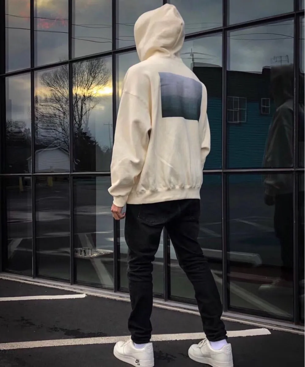 Европа и США high street trend ess толстовка с пейзажным принтом толстовка с капюшоном califoria limited edition продукт