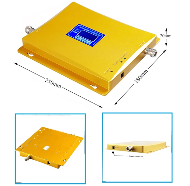Повторитель GSM 900 2100 двухдиапазонный повторитель 2g 3g усилитель WCDMA МГц W CDMA сигнала