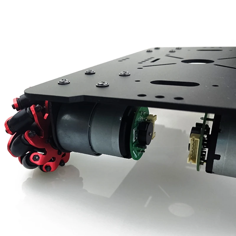 4Wd умный робот шасси автомобиля с 4 шт. 60 мм Mecanum колеса 12V двигатель с высоким крутящим моментом для Arduino