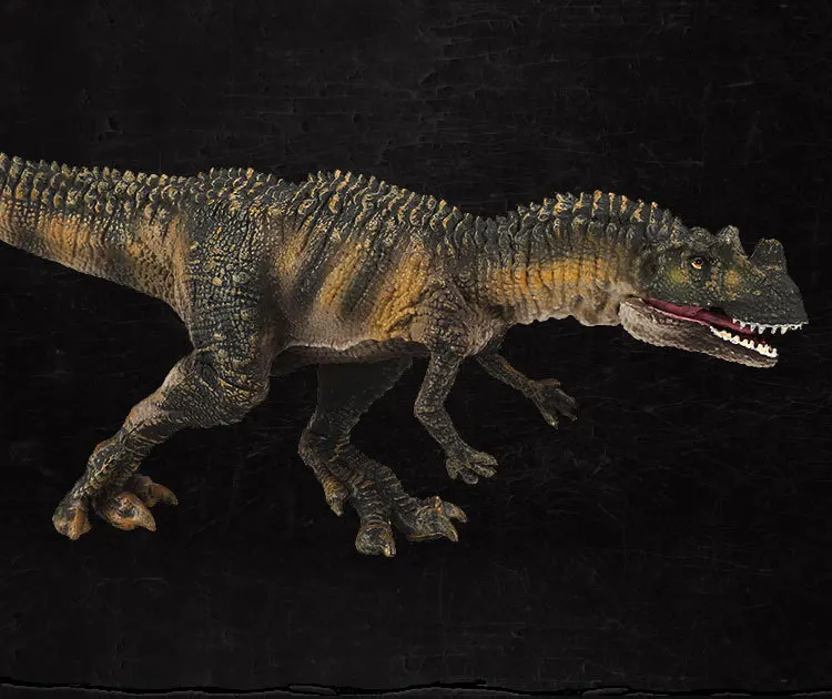 Jurassic Model Meat Dinosaur Model Solid Boutique Brown Ceratosaurus Angle Guanlong Toy Early Childhood Cognitive