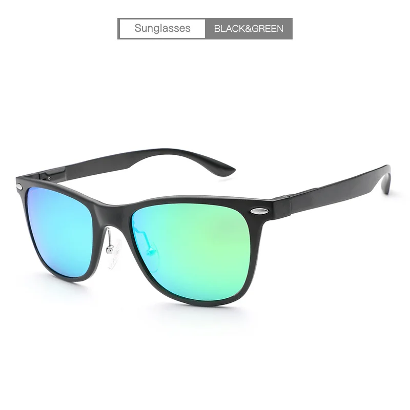 Rivet Men Polarized Sunglasses Women Vintage Classic Man Glasses Coating Mirror Gradient Lens Ladies Eyewear UV400 Shades - Цвет линз: 5
