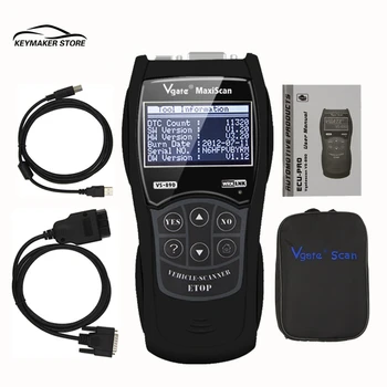Vgate ScanTool VS890 OBD2 автомобильный детектор Maxiscan OBD II считыватель кодов ошибок автомобильный диагностический инструмент Поддержка нескольких яз... Vgate ScanTool VS890 OBD2 автомобильный детектор Maxiscan OBD II считыватель кодов ошибок автомобильный диагностический инструмент Поддержка нескольких яз...