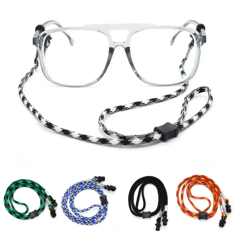 

Non-slip Halter Sports Glasses Hanging Rope Chain Adjustable Neck Strap Cord Eyeglass Glasses Lanyard String Holder