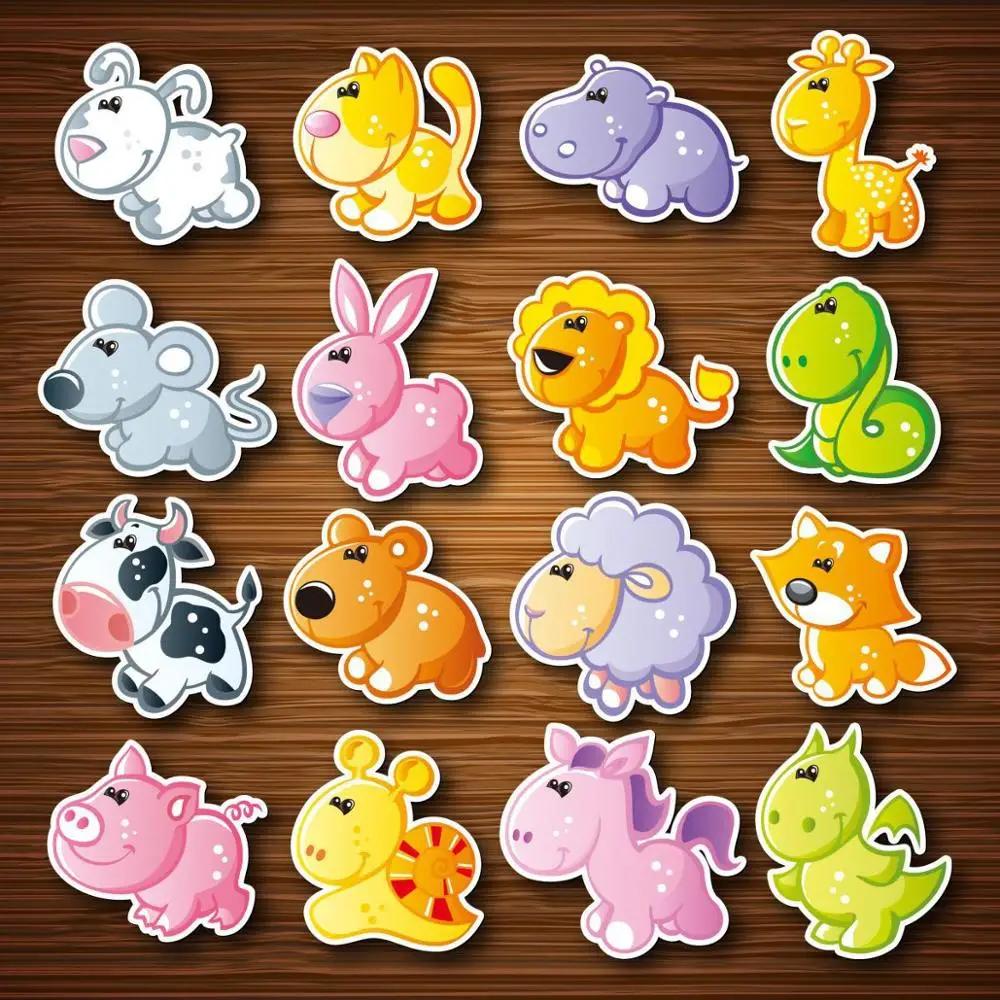 Fridge-Magnet-Souvenir Dessert-Stickers On-The-Fridge Animal Kids Cartoon Cute for Refrigerator