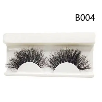 

DOCOCER NEW 3D Mink Hair 27/25MM False Eyelashes Long Wispies Multilayers Fluffy Eyelashes Cruelty-Free Handmade Eye Makeup