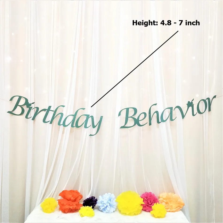 Баннер на день рождения, поделки, бумажные буквы на день рождения, украшения для детского душа, реквизит для фотосессии, декор для детской стены
