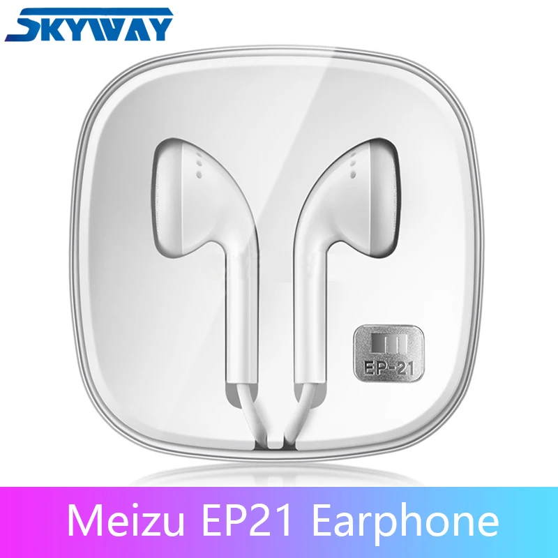 Оригинальные наушники Meizu EP21 с пультом дистанционного управления и микрофоном, лучшие для телефонов Android HIFI