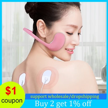 

EMS Microcurrent Face lift Massager Electric Vibration V Shape Facial Lifting Slimming Reduce Double Chin Body Massage Machine