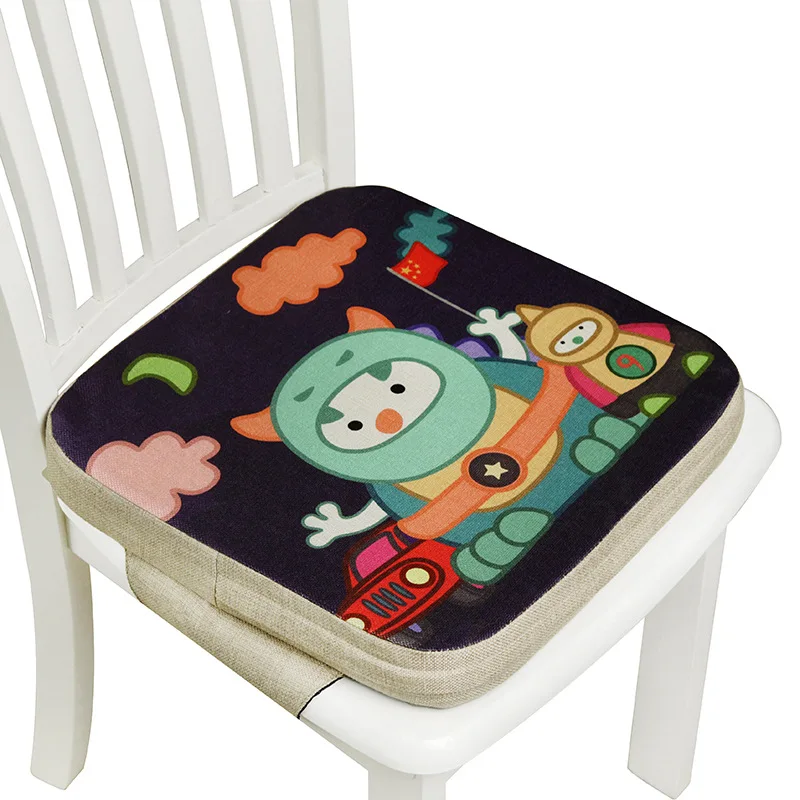 Подушка для детского кресла, подушка для сиденья, подушка для детского кресла, противоскользящая Водонепроницаемая регулируемая подушка для детского обеденного стула