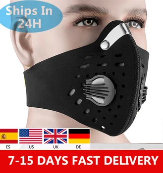 

CN In Stock Washable Mask Fine Air Filter Wholesale Outdor Mouth Face Mask