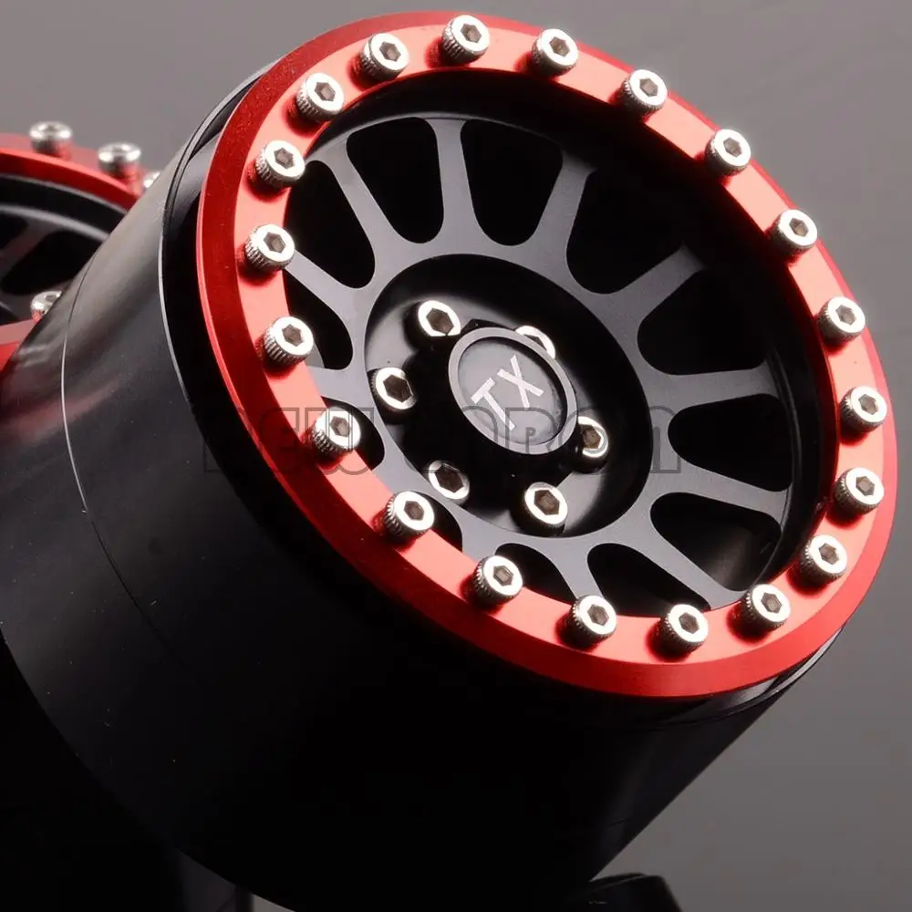 ENRON 4P 2," металл 12 спиц Beadlock колеса диски ступицы для осевой SCX10 SCX10 II 90046 90047 RR10 Wraith YETI 90056 90053