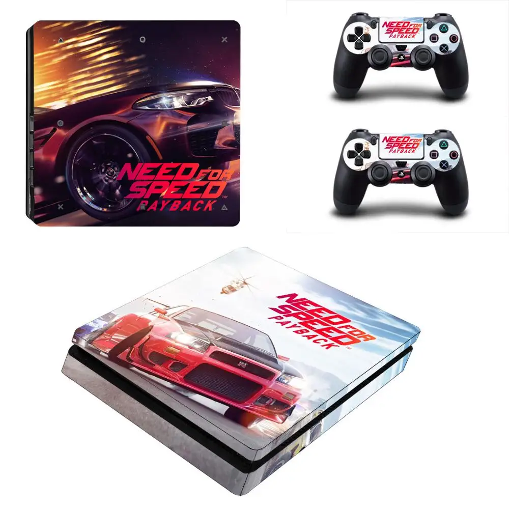 Need for speed PS4 Slim sticker s PS 4 Play station Skin Pegatinas для playstation консоли и контроллера| |