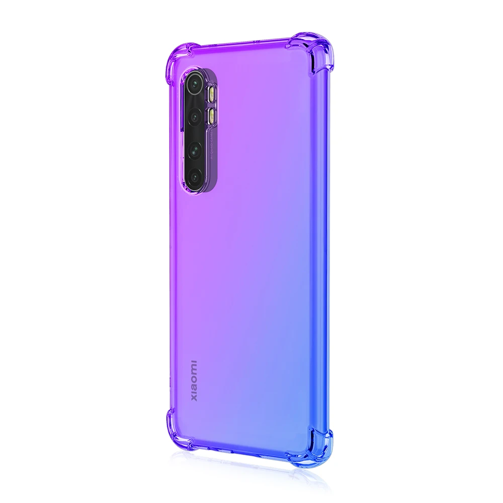 Противоударный чехол для Xiaomi Mi Note 10 Lite A3 A2 8 6X силиконовый Redmi 10X 5G 4G Go 9 se 7 6 5 Pro Poco