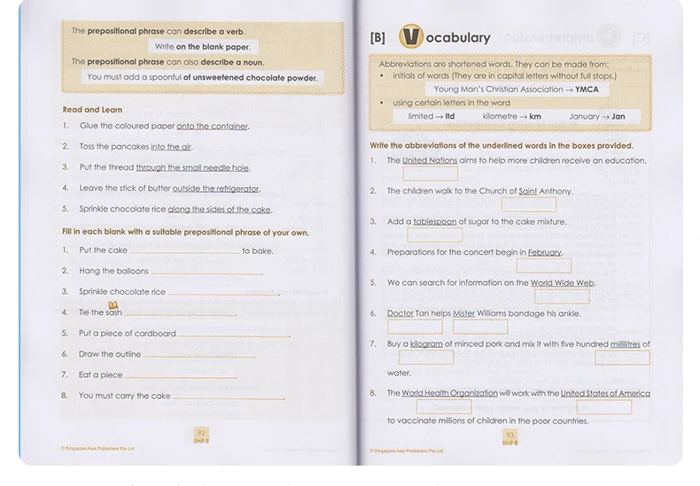 SAP English Workbook Set 6
