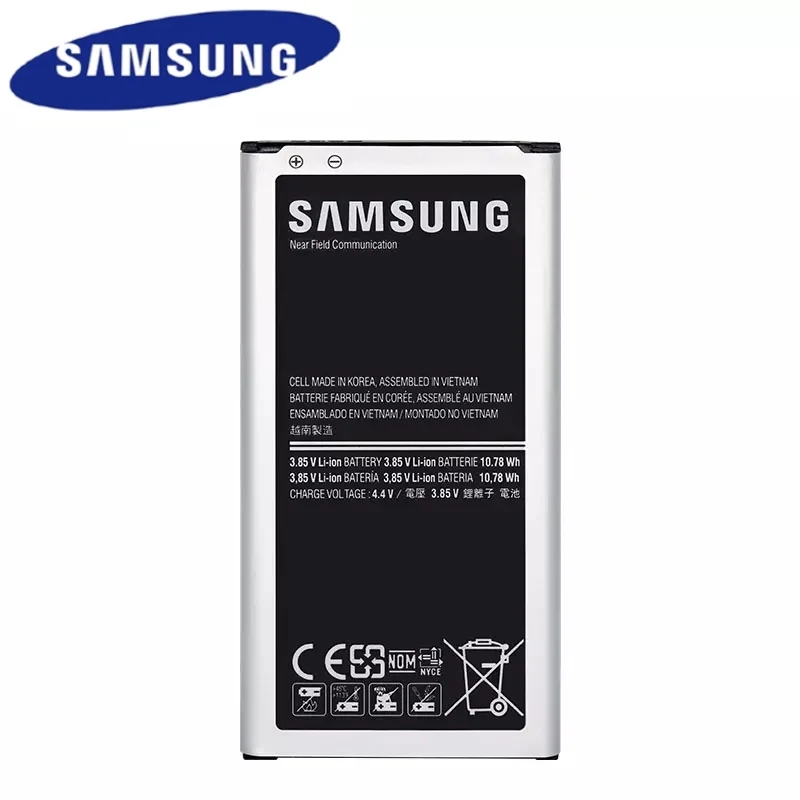 Батарея EB-BG900BBC EB-BG900BBE для Samsung Galaxy S5 G900S G900F G9008V 9006V 9008W 9006W с ближней бесконтактной связи EB-BG900BBE EB-BG900BBU