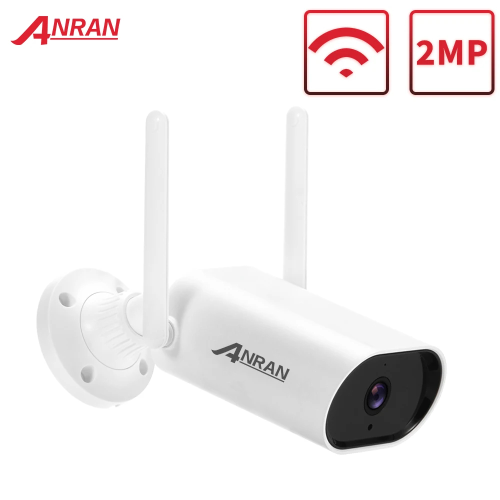 Беспроводная камера ANRAN ip видеонаблюдения Двусторонняя аудио ИК Wi Fi наружная