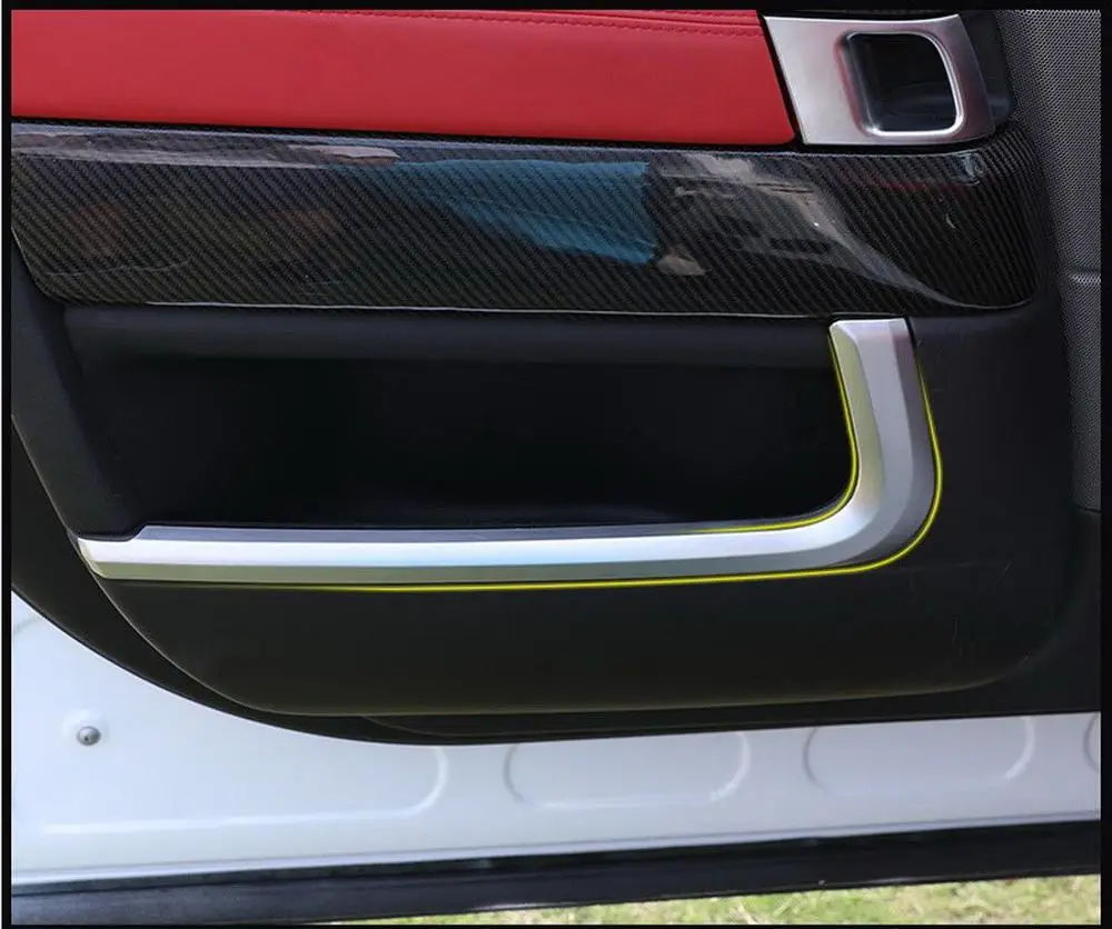 4 шт хромированная Боковая дверь формовочная планка для Land Rover Range Rover Sport