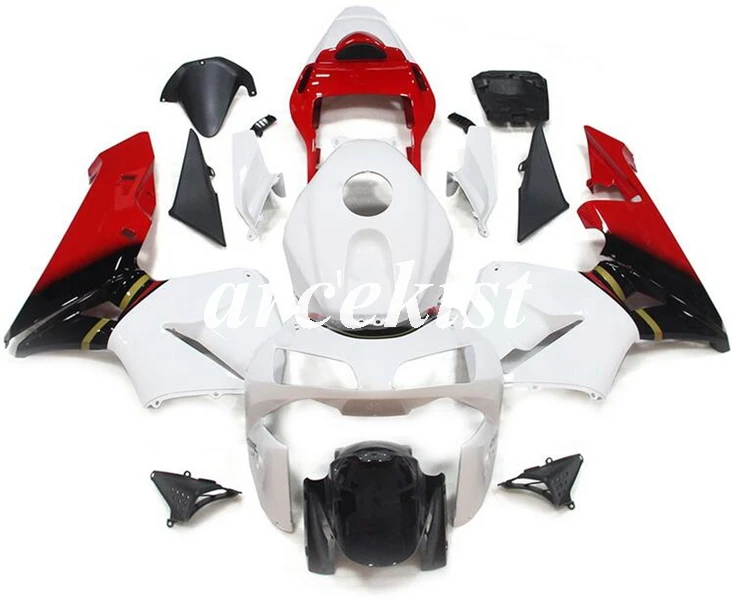 Литьевая Форма ABS мотоцикл обтекатели комплект подходит для CBR600RR F5 2003 2004 03 04 Кузов Набор черный блеск