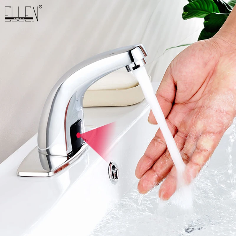 Горячая и холодная Автоматическая Hands Touch Free сенсор кран для ванной раковины